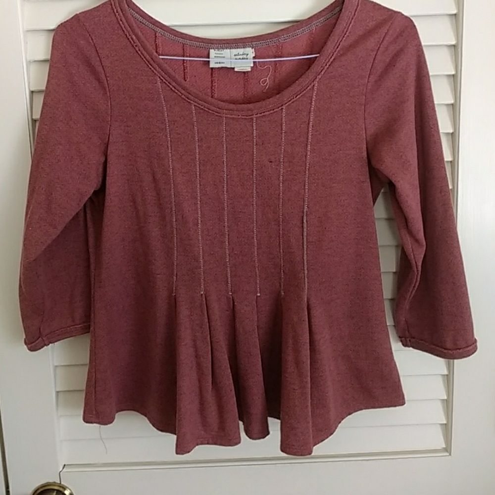 Saturday Sunday Peplum Top